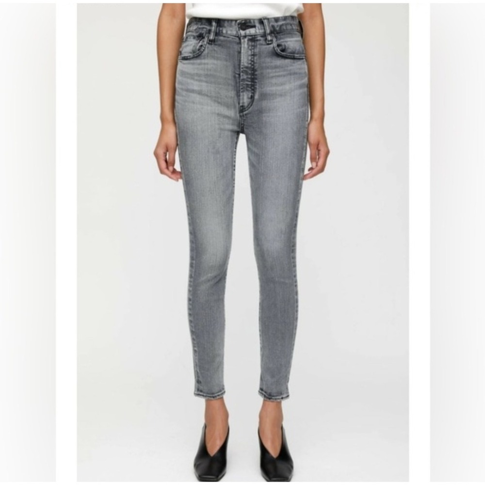 MOUSSY VINTAGE Carmel Rebirth High Rise Skinny Jeans Made Japan 26 025DAC12-2250